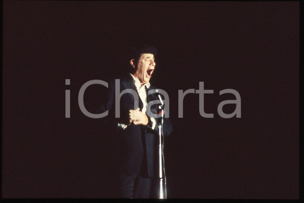35mm vintage slide*1990ca TEATRO Jerry LEWIS durante uno spettacolo - Ritratto 2