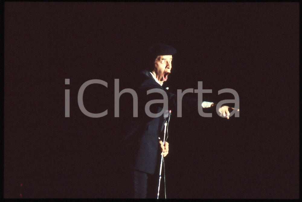 35mm vintage slide*1990ca TEATRO Jerry LEWIS durante uno spettacolo - Ritratto 4