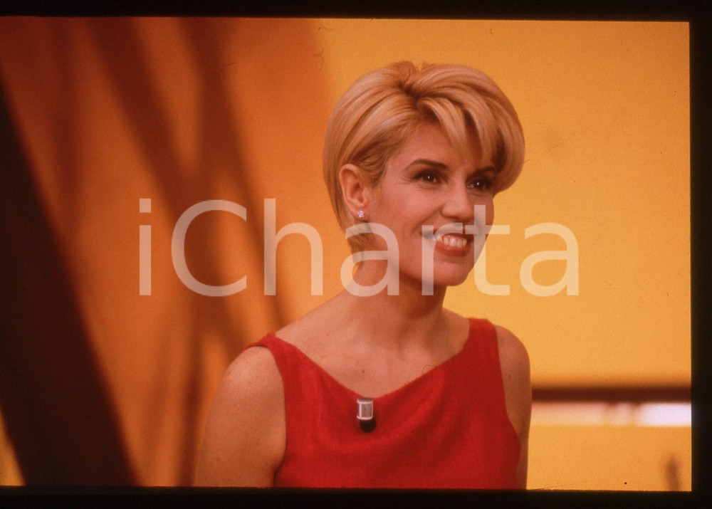 35mm vintage slide* 1998 CANALE 5 Maria Teresa RUTA  conduce VIVERE BENE (3)