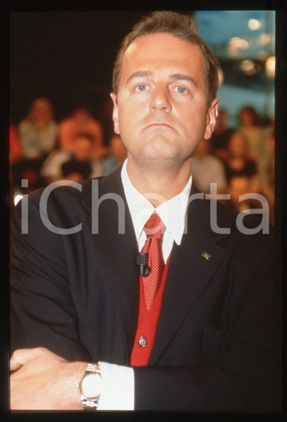 35mm vintage slide* 1997 ITALIA 1 Enrico BERTOLINO a CIRO IL FIGLIO DI TARGET