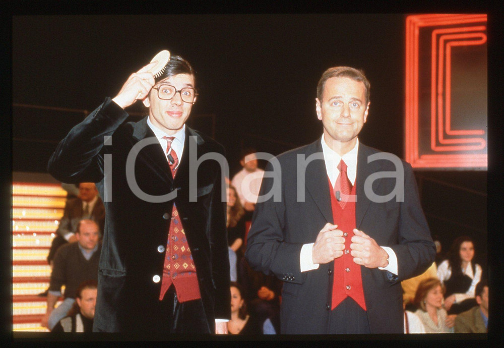 35mm vintage slide* 1997 Enrico BERTOLINO Andrea DI MARCO CIRO FIGLIO DI TARGET