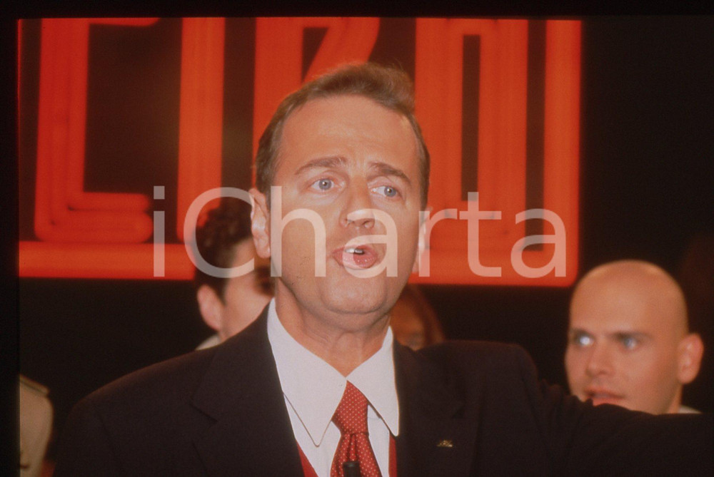 35mm vintage slide* 1997 ITALIA 1 Enrico BERTOLINO a CIRO IL FIGLIO DI TARGET *6