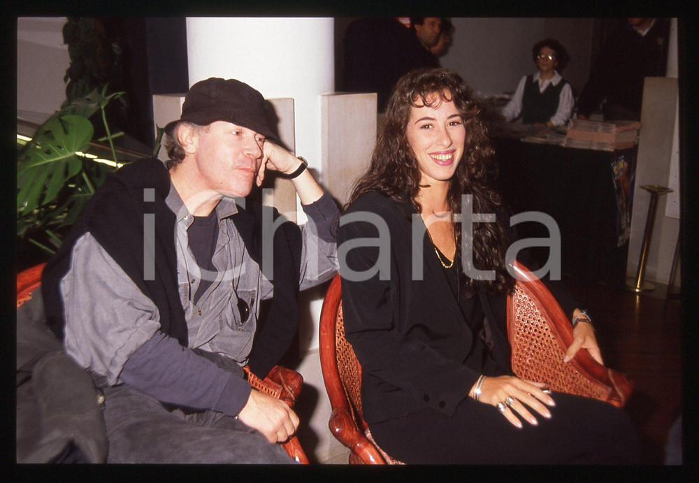 35mm vintage slide* 1989 Festival di VENEZIA Maggie WHEELER e Henry JAGLOM (5)