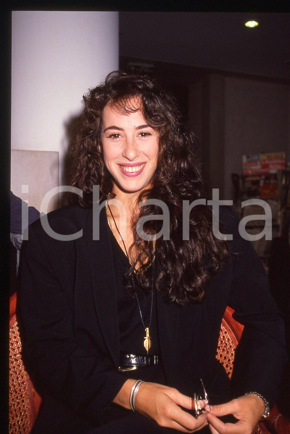 35mm vintage slide* 1989 Festival VENEZIA Maggie WHEELER Film NEW YEAR'S DAY *10