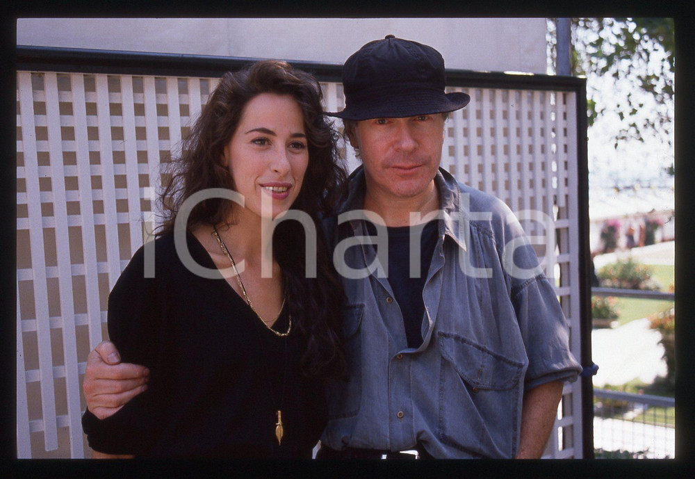 35mm vintage slide* 1989 Festival di VENEZIA Maggie WHEELER e Henry JAGLOM (9)