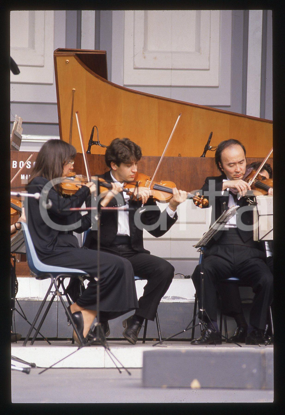 35mm vintage slide* 1990ca MUSICA Orchestra I SOLISTI VENETI durante un concerto