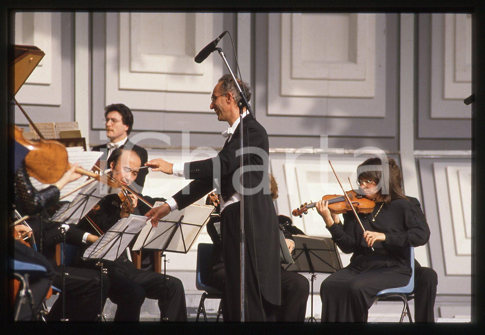 35mm vintage slide* 1990ca MUSICA Claudio SCIMONE Orchestra I SOLISTI VENETI *1