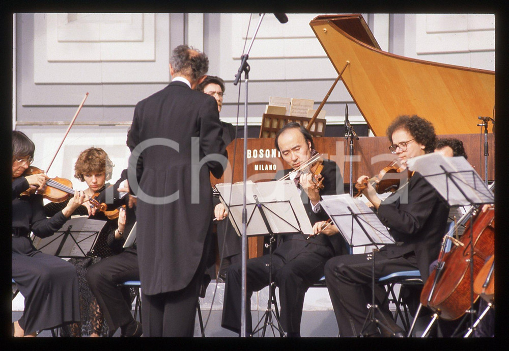 35mm vintage slide* 1990ca MUSICA Claudio SCIMONE Orchestra I SOLISTI VENETI *2