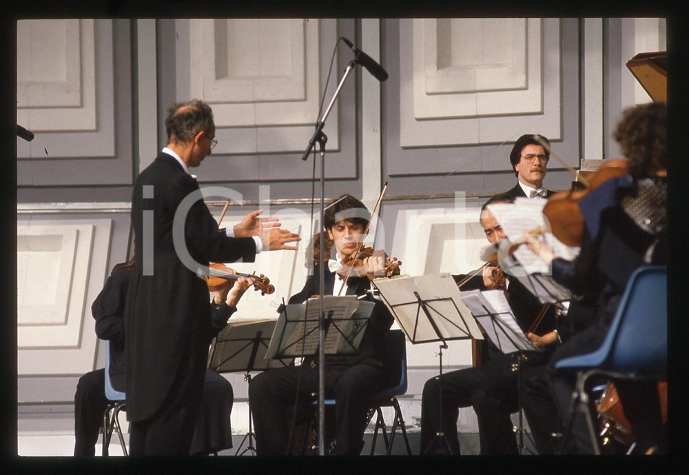 35mm vintage slide* 1990ca MUSICA Claudio SCIMONE Orchestra I SOLISTI VENETI *3