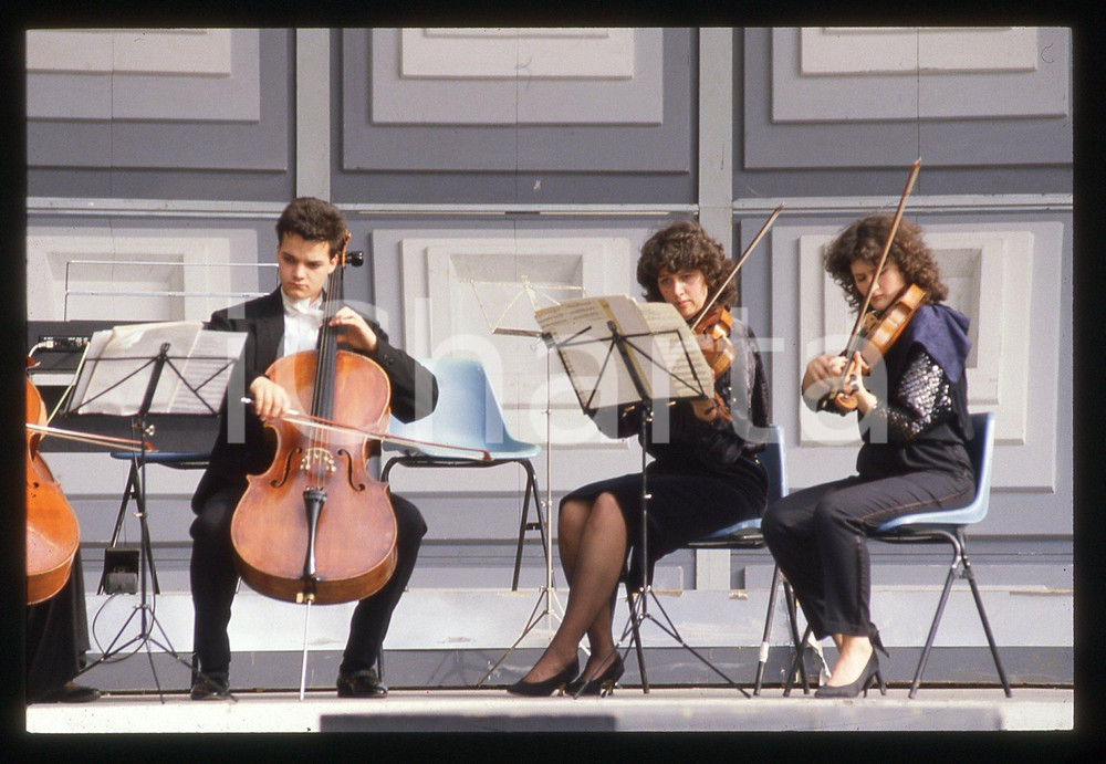 35mm vintage slide* 1990ca MUSICA Orchestra I SOLISTI VENETI in concerto *2