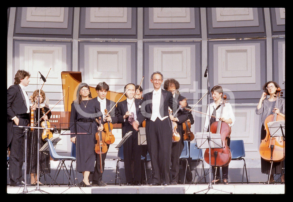 35mm vintage slide* 1990ca MUSICA Claudio SCIMONE Orchestra I SOLISTI VENETI *8