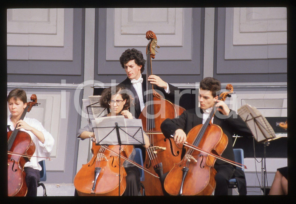 35mm vintage slide* 1990ca MUSICA Orchestra I SOLISTI VENETI in concerto *3