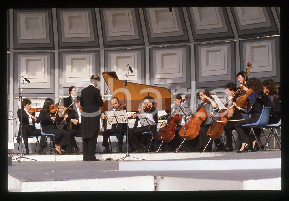 35mm vintage slide* 1990ca MUSICA Claudio SCIMONE Orchestra I SOLISTI VENETI *10