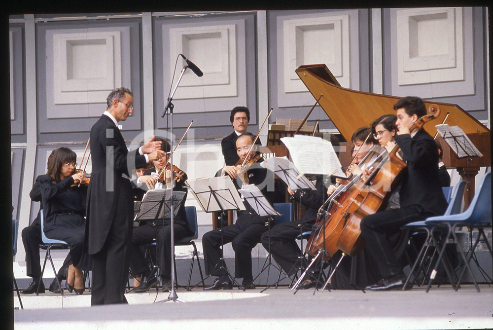 35mm vintage slide* 1990ca MUSICA Claudio SCIMONE Orchestra I SOLISTI VENETI *13