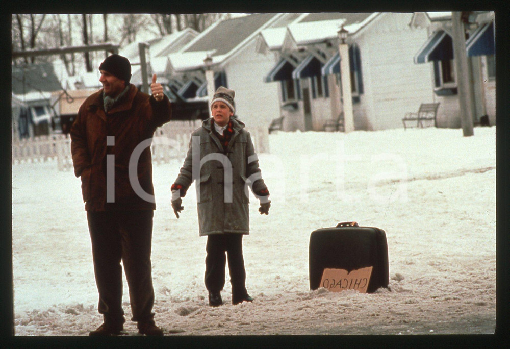 35mm vintage slide* 1991 DUTCH Ethan EMBRY e Ed O'NEILL in una scena del film *3