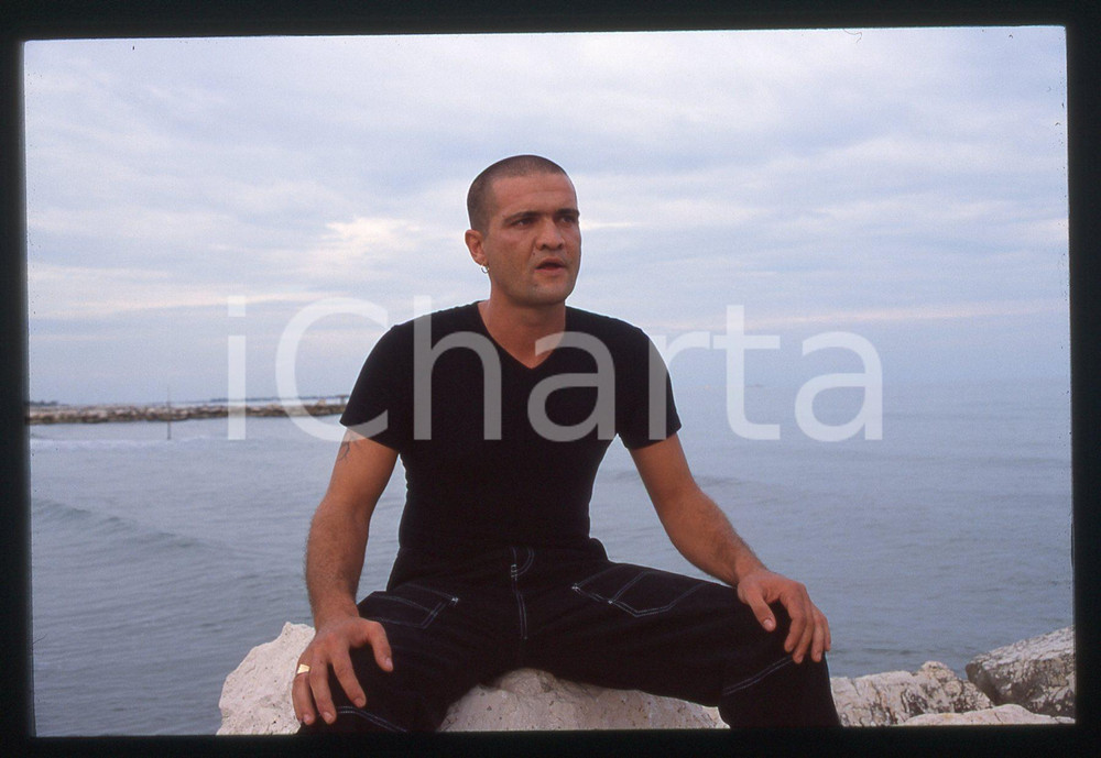35mm vintage slide* 1998 Festival VENEZIA Emanuel BEVILACQUA Ritratto attore (4)