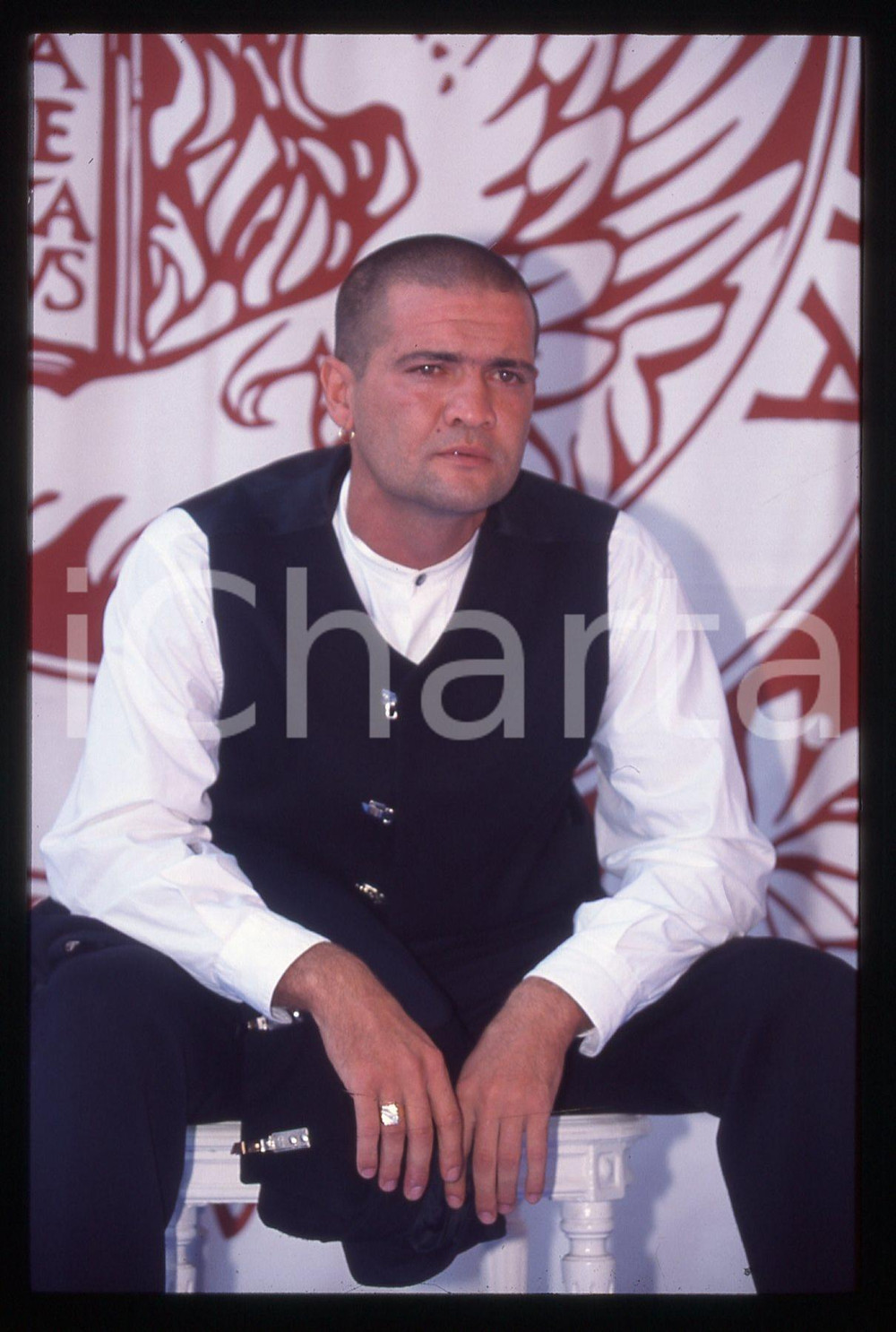 35mm vintage slide* 1998 Festival VENEZIA Emanuel BEVILACQUA Ritratto attore (9)