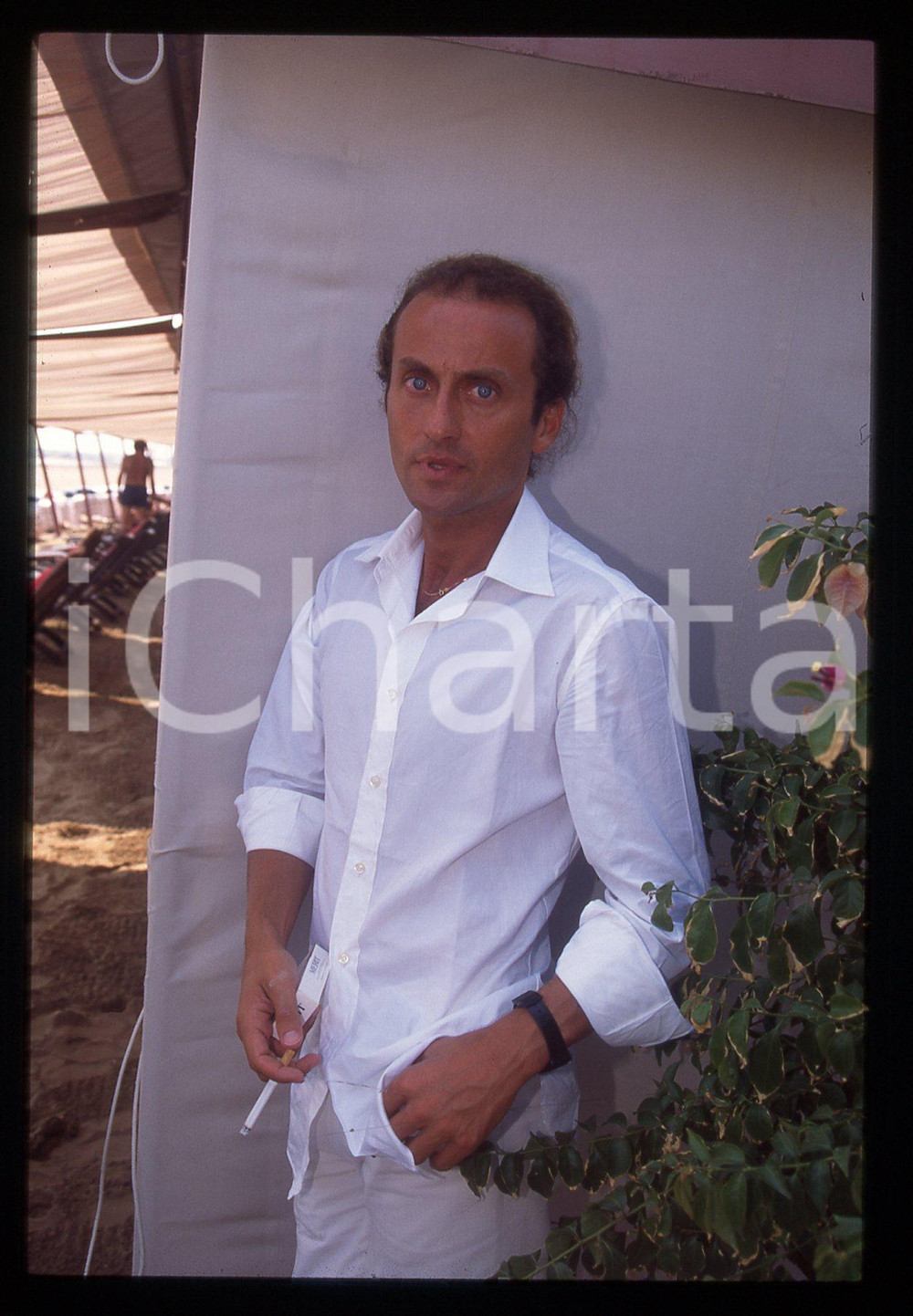 35mm vintage slide* 1995 LIDO VENEZIA Pappi CORSICATO Regista de I BUCHI NERI *6