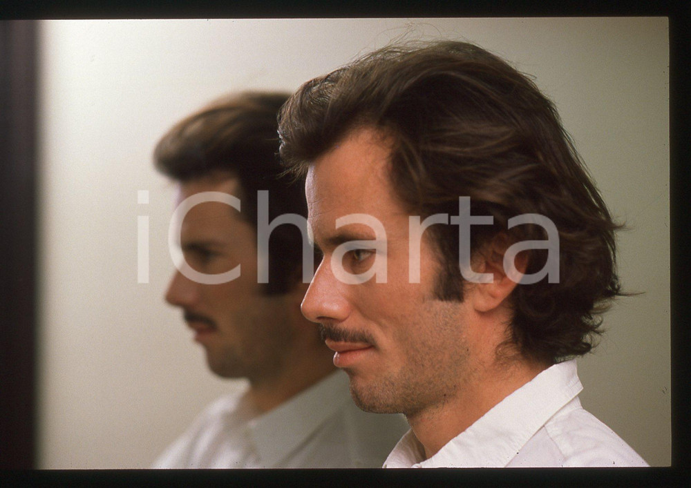 35mm vintage slide* 1990ca CINEMA Christian VADIM Ritratto dell'attore