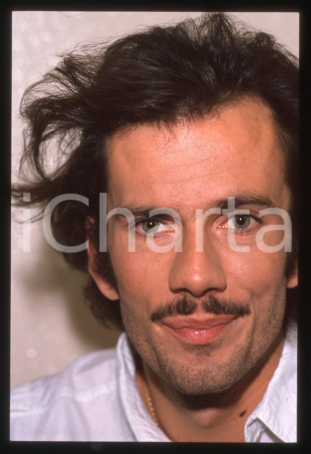 35mm vintage slide* 1990ca CINEMA Christian VADIM Ritratto dell'attore (20)