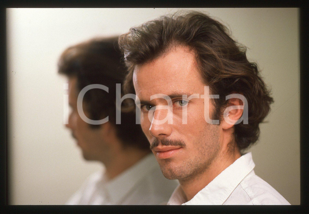 35mm vintage slide* 1990ca CINEMA Christian VADIM Ritratto dell'attore (25)