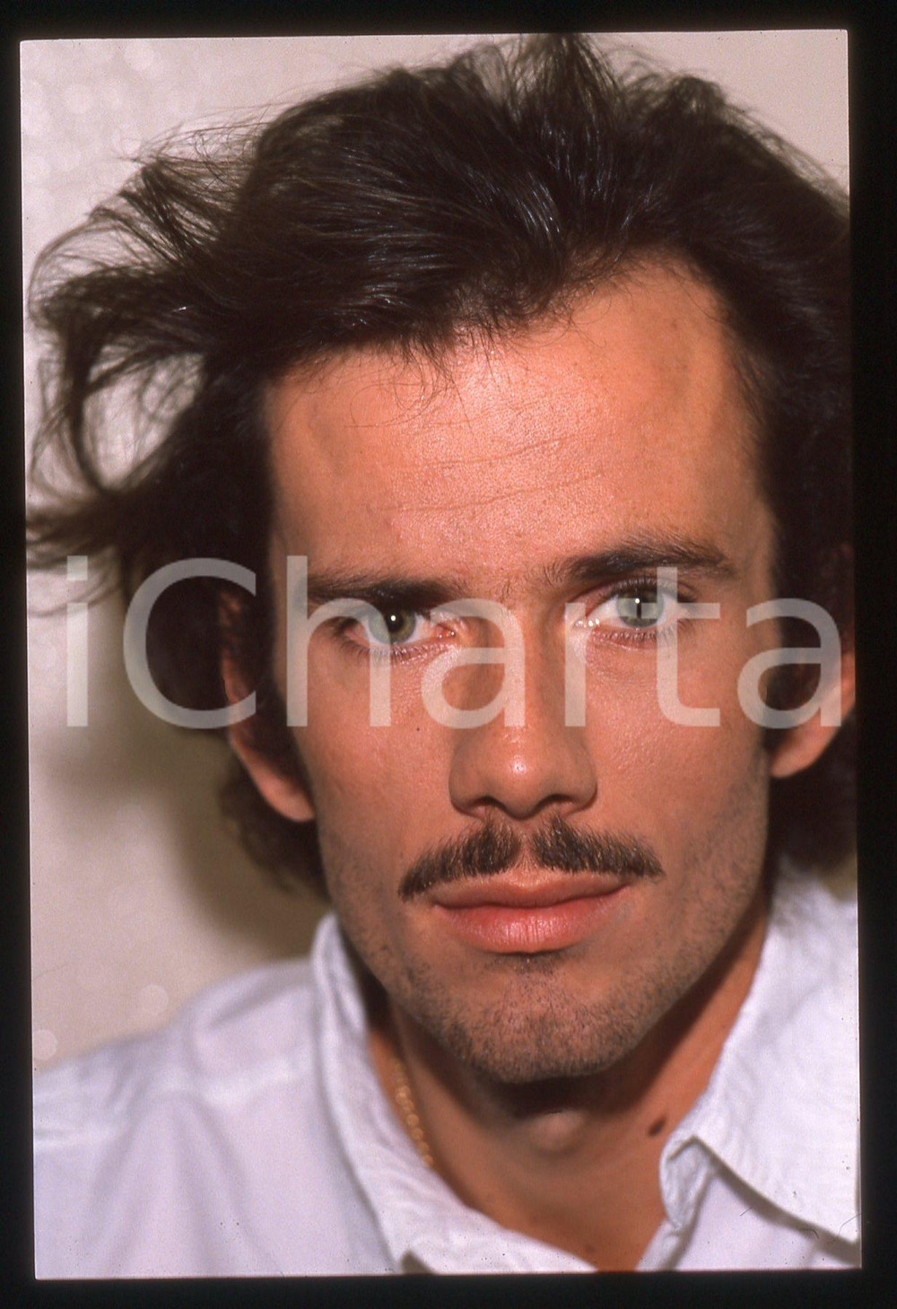 35mm vintage slide* 1990ca CINEMA Christian VADIM Ritratto dell'attore (27)