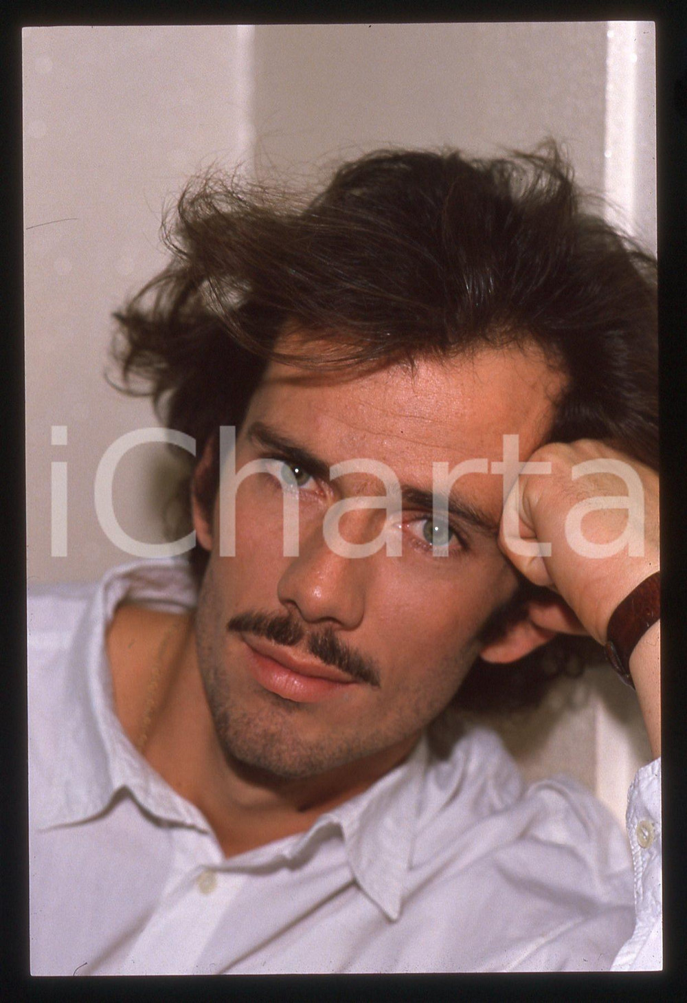35mm vintage slide* 1990ca CINEMA Christian VADIM Ritratto dell'attore (36)