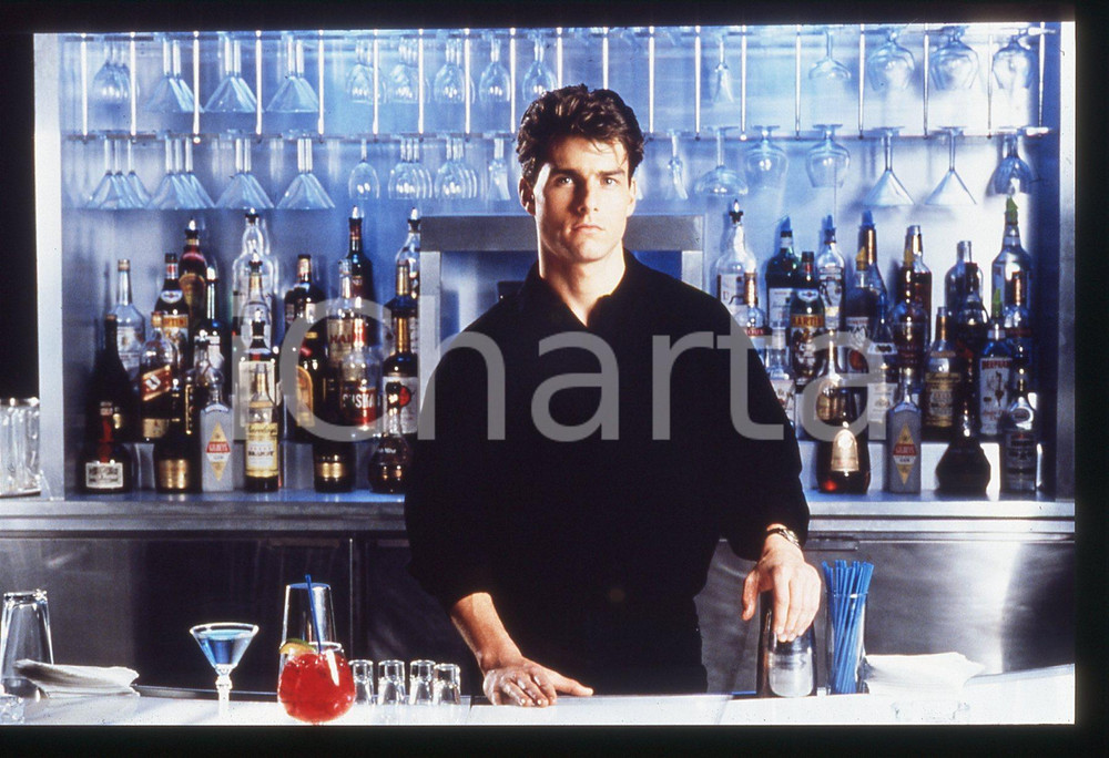 35mm vintage slide* 1988 COCKTAIL Tom CRUISE in una scena del film (3)