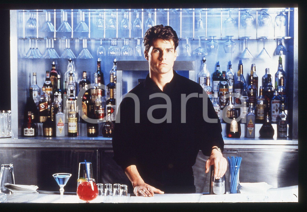 35mm vintage slide* 1988 COCKTAIL Tom CRUISE in una scena del film (4)