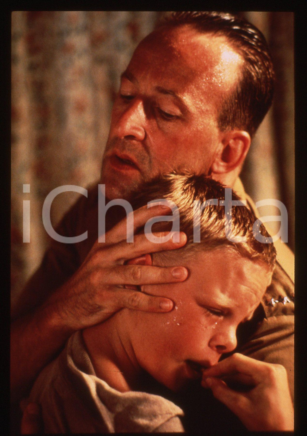 35mm vintage slide* 1987 THE KITCHEN TOTO Bob PECK e Ronald PIRIE in una scena