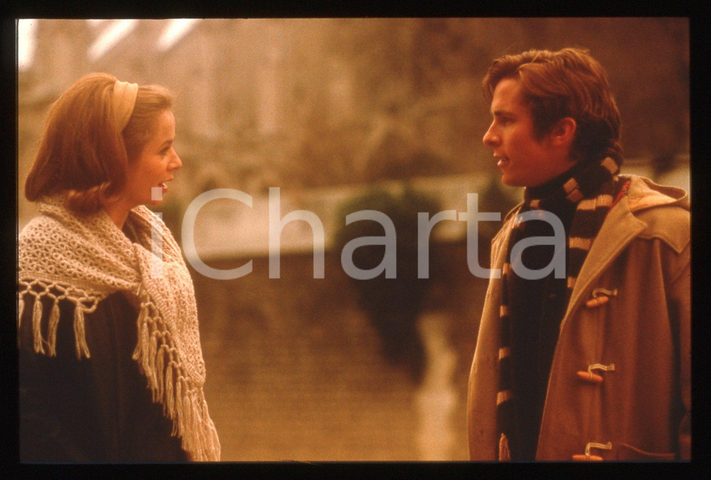 35mm vintage slide* 1997 METROLAND Christian BALE e Emily WATSON in una scena