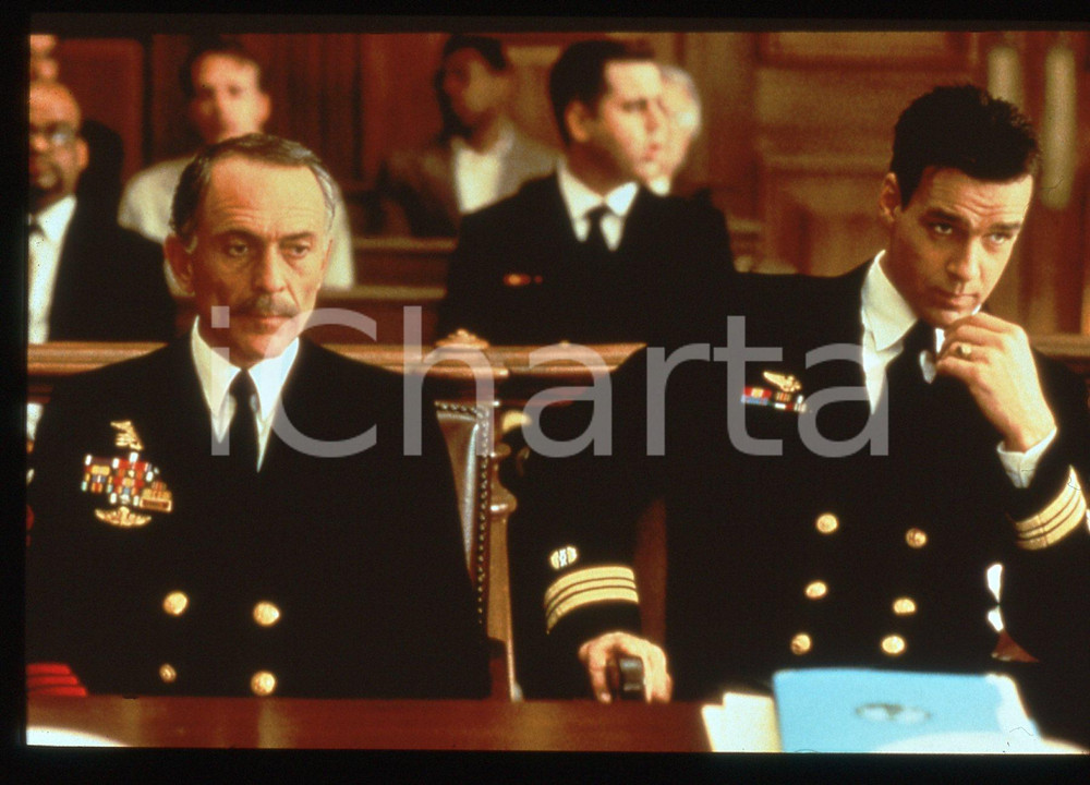 35mm vintage slide* 1997 Serie Tv JAG David James ELLIOTT episodio THE GUARDIAN