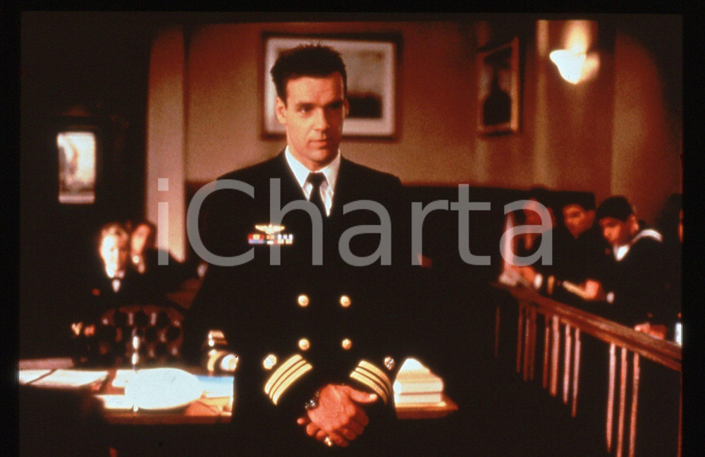 35mm vintage slide* 1997 Serie Tv JAG David James ELLIOTT episodio RENDEZVOUS