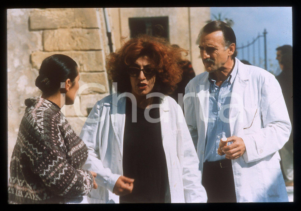 Fotografia d epoca originale 35mm vintage slide 1996 LA MADRE INUTILE Athina CENCI In una scena del film 1