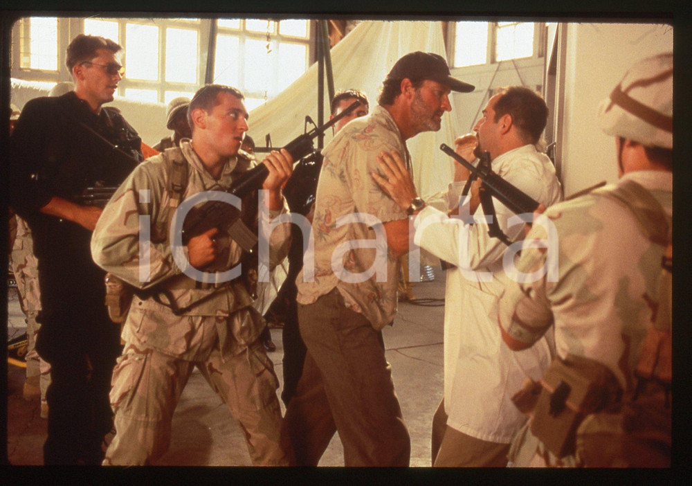 Fotografia d epoca originale 35mm vintage slide 1996 INDEPENDENCE DAY Regia Roland EMMERICH Scena del film 1
