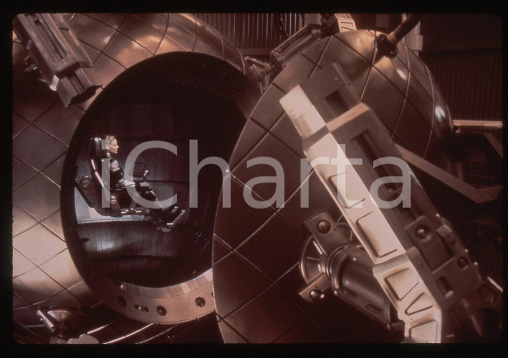 Fotografia d epoca originale 35mm vintage slide 1997 CONTACT Jodie FOSTER in una scena del film 4 1