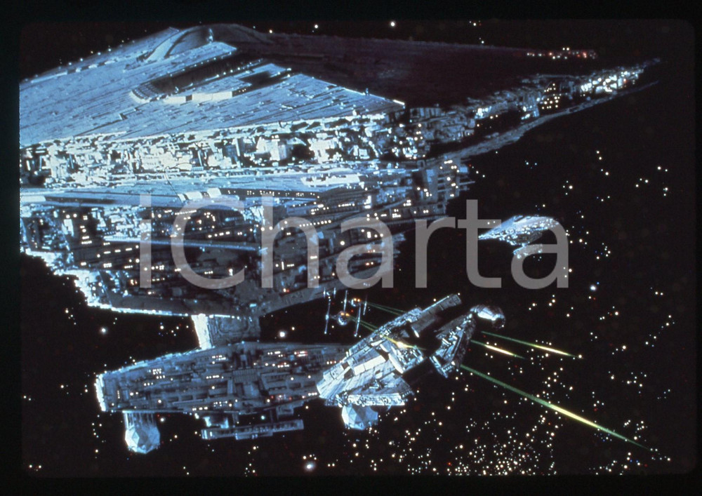 Fotografia d epoca originale 35mm vintage slide 1980 STAR WARS: THE EMPIRE STRIKES BACK Scena dal film 1