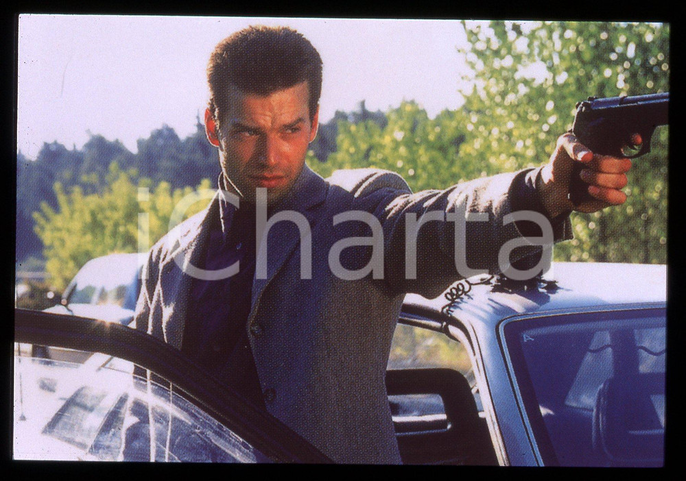 Fotografia d epoca originale 35mm vintage slide 1996 SQUADRA SPECIALE COBRA 11 Johannes BRANDRUP  Scena 2 1