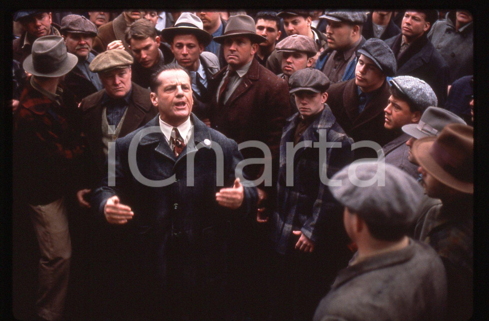 35mm vintage slide* 1992 HOFFA Jack NICHOLSON in una scena del film (3)