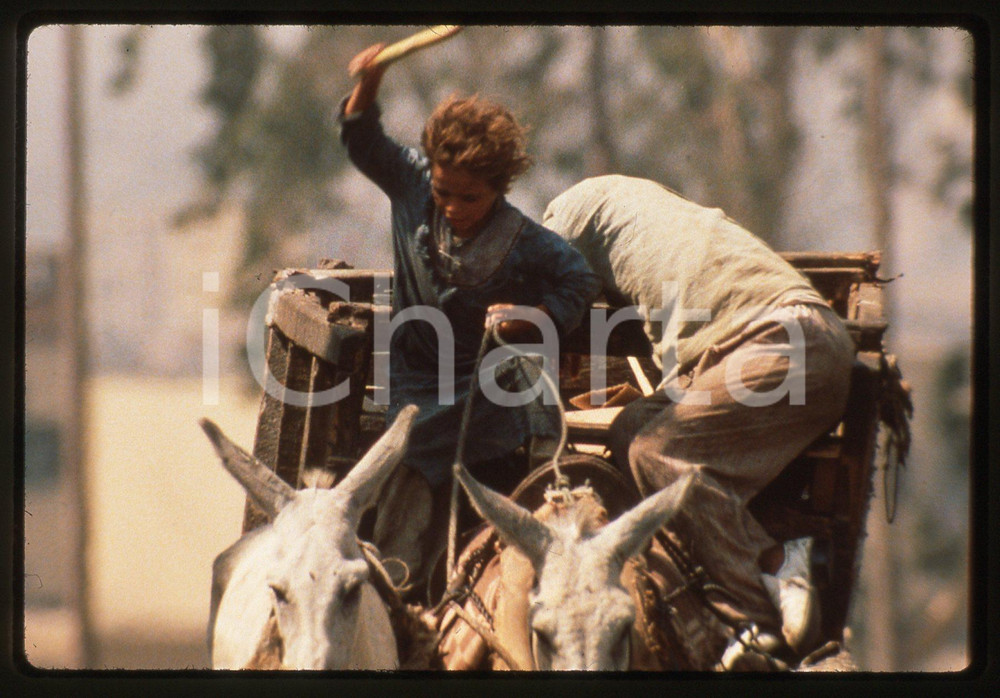 35mm vintage slide* 1988 POWAQQATSI di Godfrey REGGIO Scena del documentario (5)