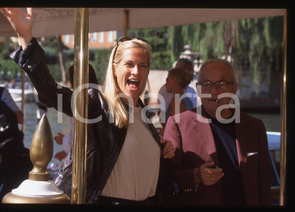 35mm vintage slide* 2000 Festival VENEZIA Dino DE LAURENTIIS Marta SCHUMACHER *2
