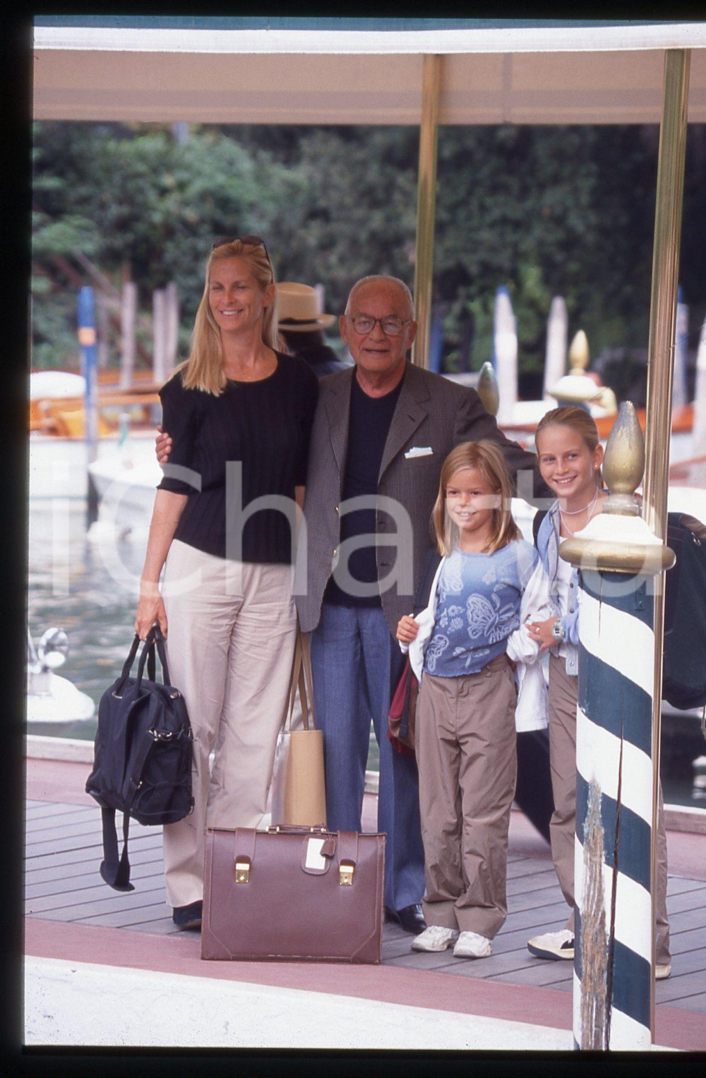 35mm vintage slide* 2000 Festival VENEZIA Dino DE LAURENTIIS Marta SCHUMACHER *6