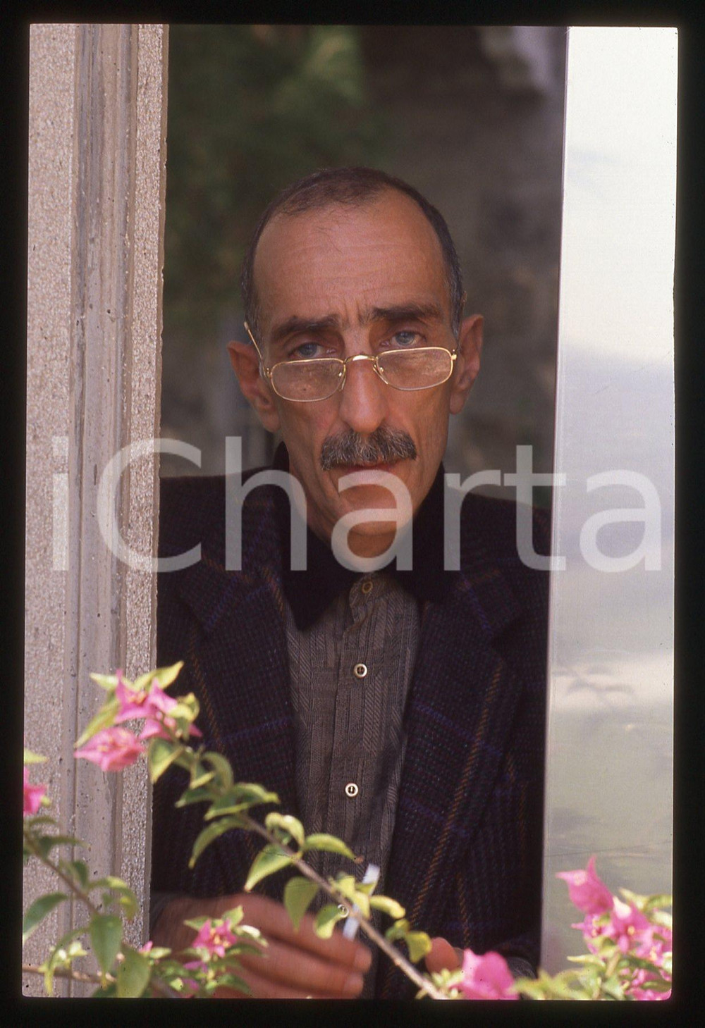 35mm vintage slide* 1995 VENEZIA João César MONTEIRO Ritratto del regista