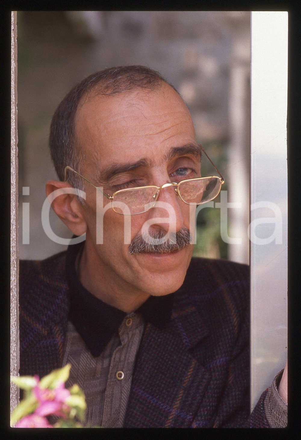 35mm vintage slide* 1995 VENEZIA João César MONTEIRO Ritratto del regista (2)