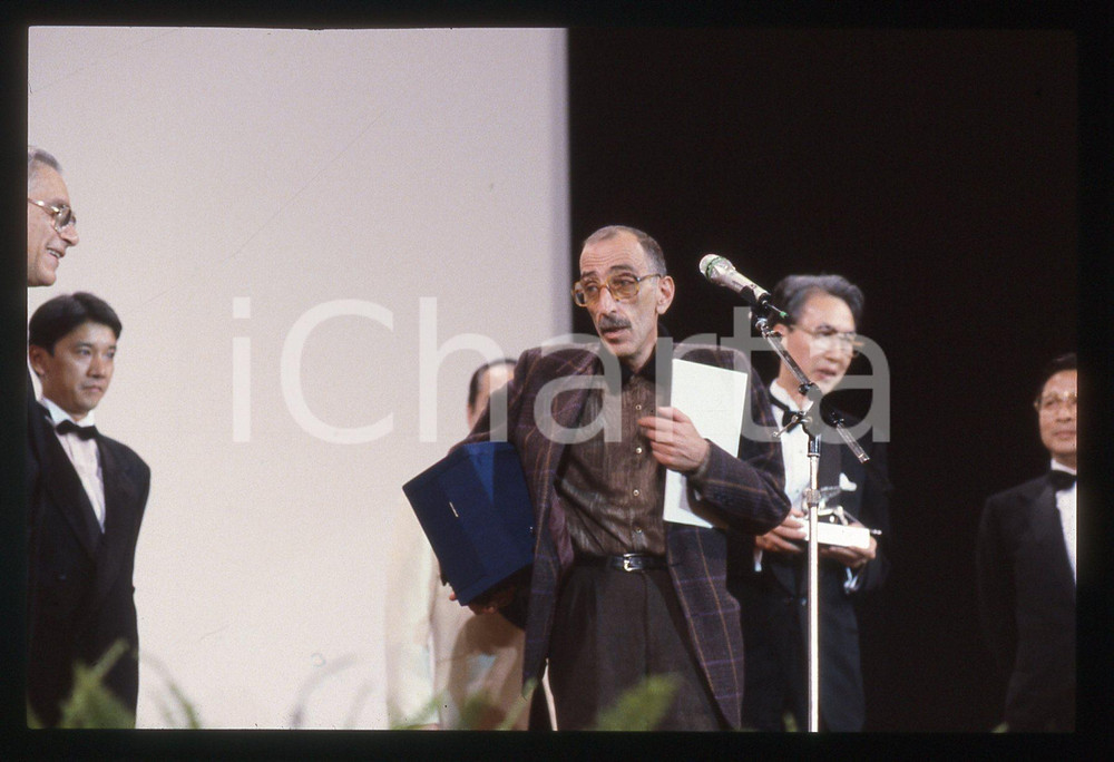 35mm vintage slide*1995 Festival VENEZIA João César MONTEIRO alla premiazione *2
