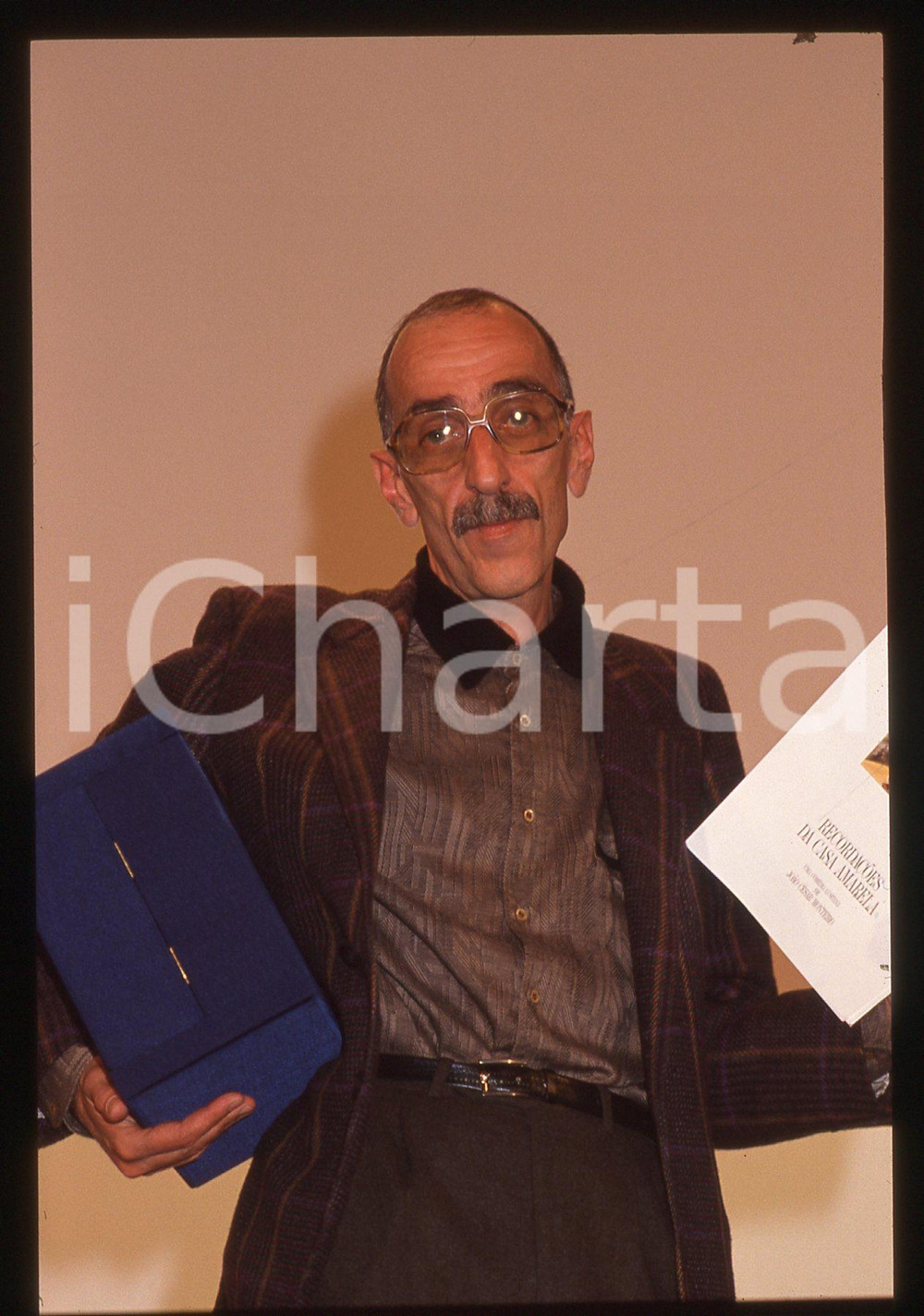 35mm vintage slide*1995 Festival VENEZIA João César MONTEIRO con Leone d'Argento