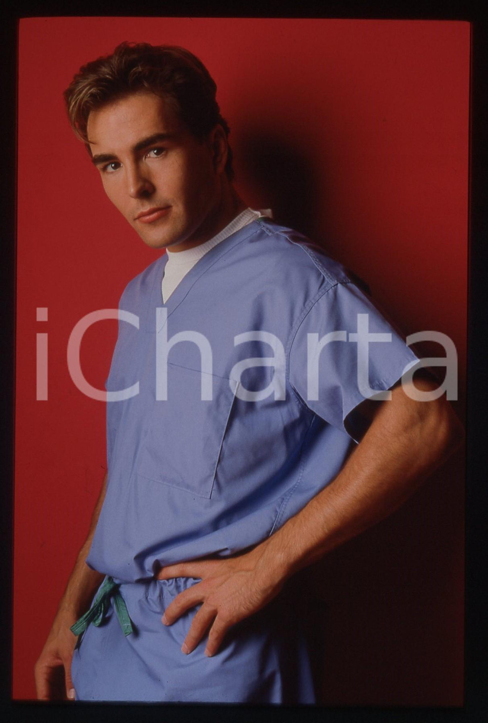 35mm vintage slide* 1997 PORT CHARLES Nolan NORTH nella serie televisiva