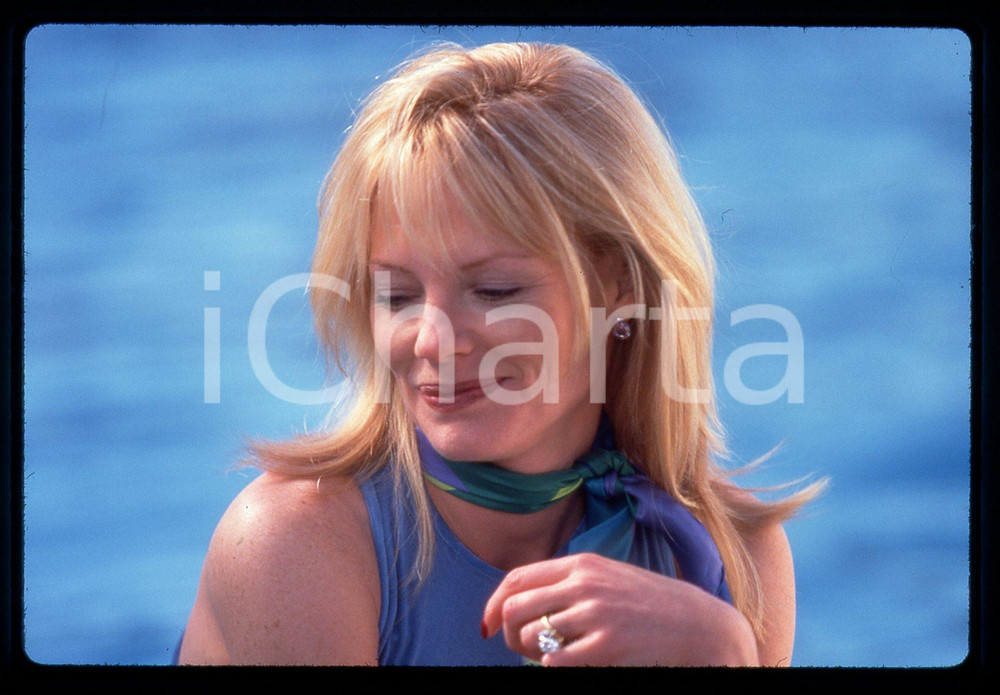35mm vintage slide* 1997 GOLD COAST Marg HELGENBERGER in una scena del film tv