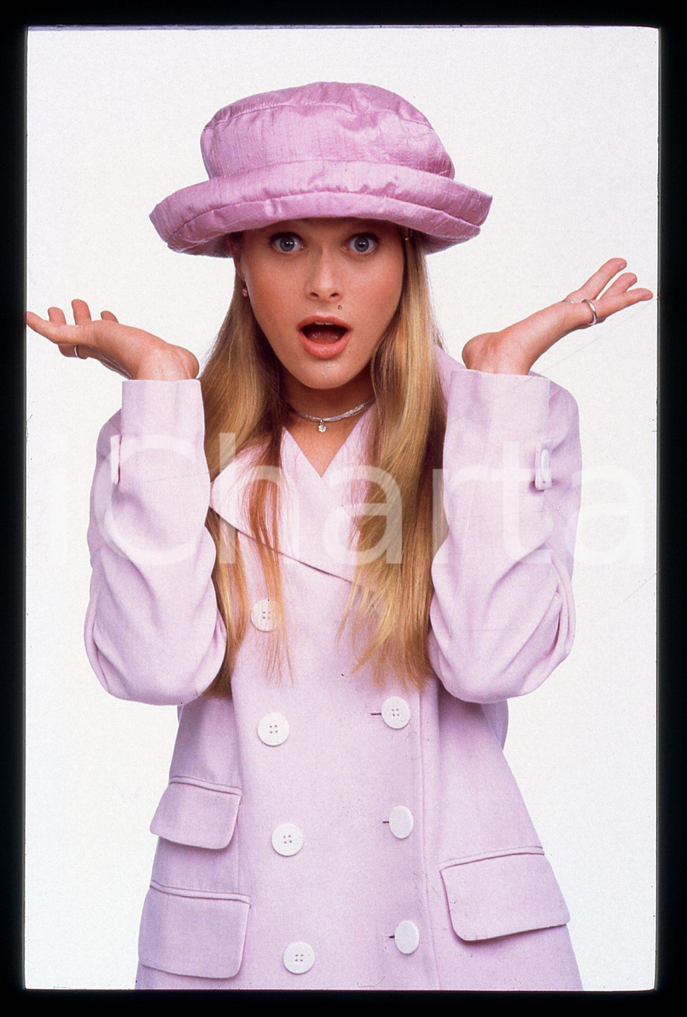 35mm vintage slide* 1996 CLUELESS Rachel BLANCHARD nella serie televisiva (2)