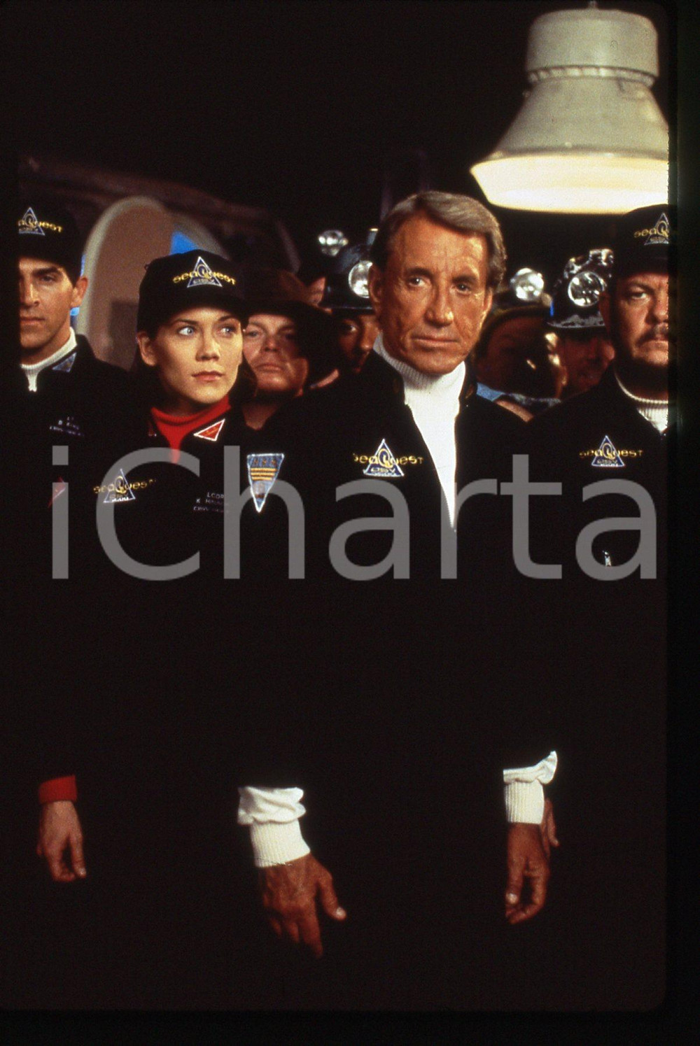 35mm vintage slide* 1993 SEAQUEST DSV John D'AQUINO Stacey HAIDUK Roy SCHEIDER